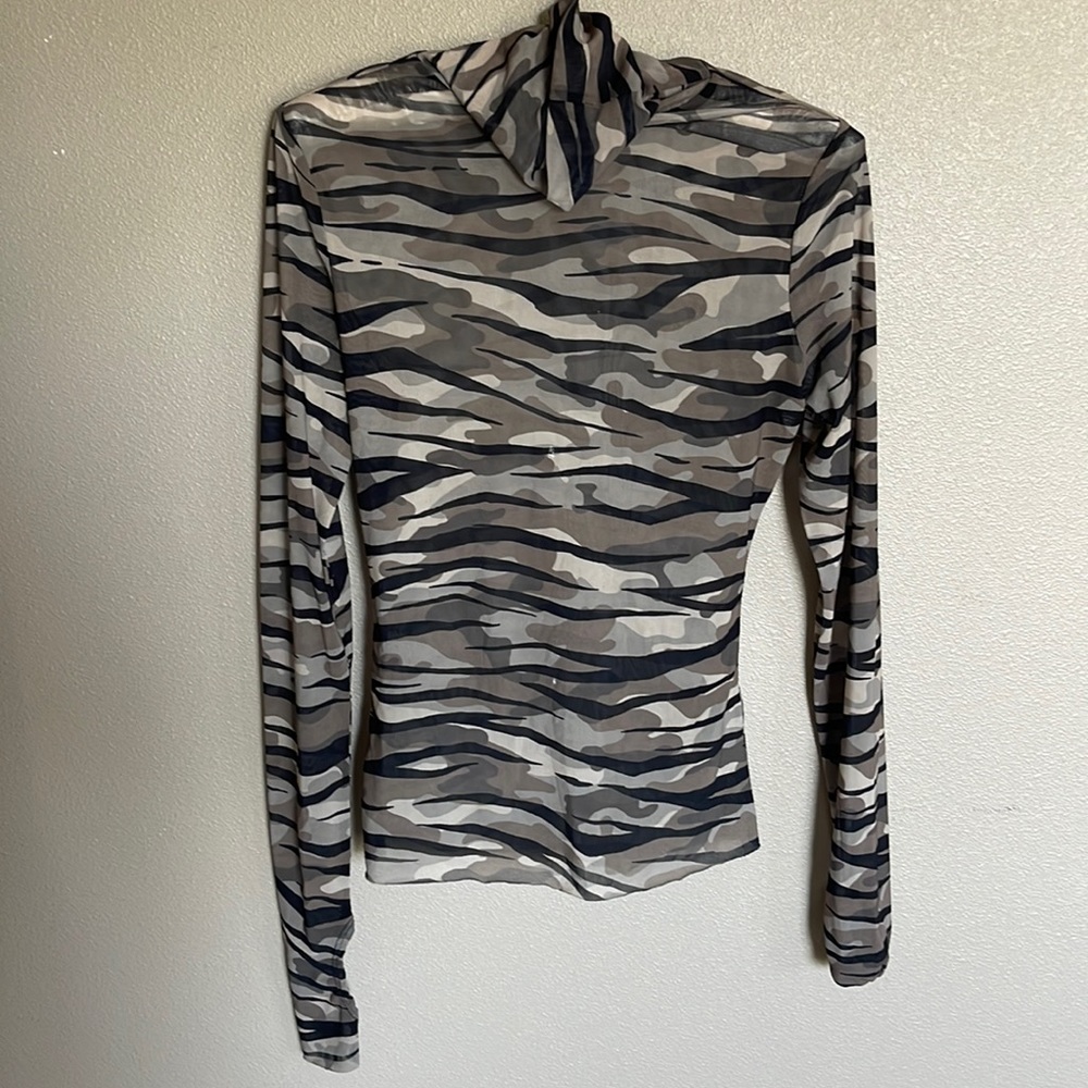 AFRM Camo Print Top